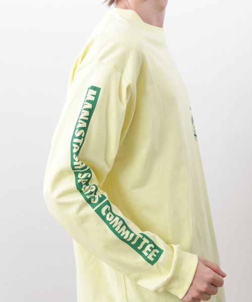 MANASTASH(マナスタッシュ)の「MANASTASH/マナスタッシュ CiTee L/S TEE SSD/SPORTS STORE DAY/シティ ロンT スポーツストア デイ(Tシャツ/カットソー・メンズ・ホワイト/イエロー/ブラック・L/XL/S/M)」の18枚目の写真