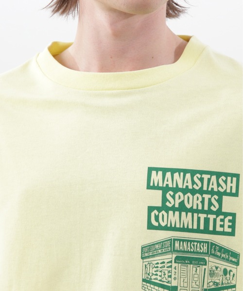 MANASTASH(マナスタッシュ)の「MANASTASH/マナスタッシュ CiTee L/S TEE SSD/SPORTS STORE DAY/シティ ロンT スポーツストア デイ(Tシャツ/カットソー・メンズ・ホワイト/イエロー/ブラック・L/XL/S/M)」の19枚目の写真