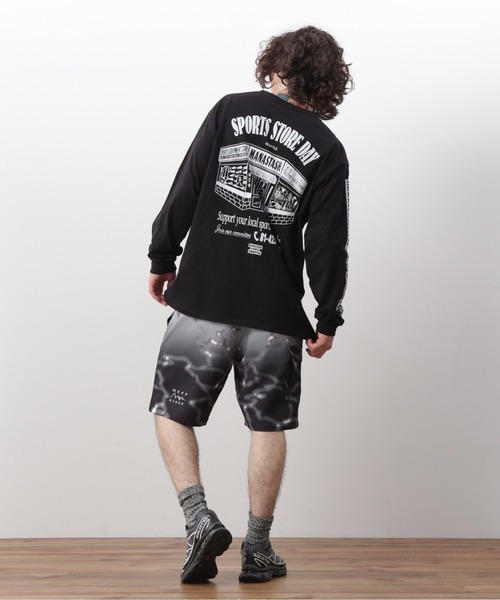 MANASTASH(マナスタッシュ)の「MANASTASH/マナスタッシュ CiTee L/S TEE SSD/SPORTS STORE DAY/シティ ロンT スポーツストア デイ(Tシャツ/カットソー・メンズ・ホワイト/イエロー/ブラック・L/XL/S/M)」の21枚目の写真