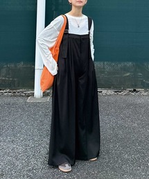 CORNERS by KR | 【CORNERS by KR】ワイドサロペット(サロペット/オーバーオール)
