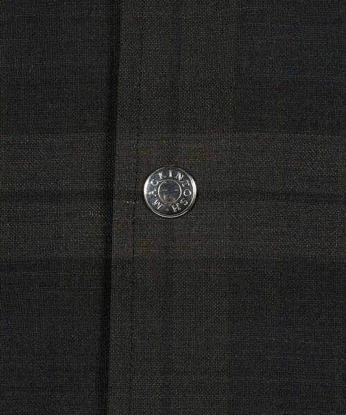 TOMORROWLAND （トゥモローランド）の「【別注】MACKINTOSH CARRON ウール ショートブルゾン（ブルゾン・メンズ・ネイビー/ダークグリーン・34/36/38）」の4枚目の写真