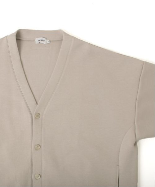 GLAZOS（グラソス）の「【大人向けサイズあり】ダンボール・カーディガン（カーディガン/ボレロ・キッズ・ブラック/ベージュ・S/LL/L/M）」の6枚目の写真