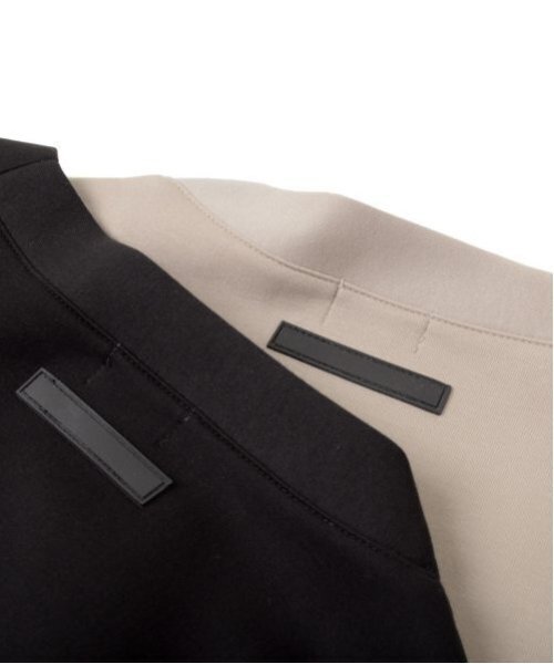 GLAZOS（グラソス）の「【大人向けサイズあり】ダンボール・カーディガン（カーディガン/ボレロ・キッズ・ブラック/ベージュ・S/LL/L/M）」の11枚目の写真