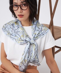 TRANS WORK（トランスワーク）の「花柄シルクメッシュストール（ストール/ショール）」