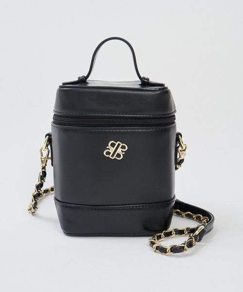 ROYAL PARTY(ロイヤルパーティー)の「スクエアヴァニティBAG(ショルダーバッグ・レディース・オフホワイト/ピンク/ブラック・FREE)」の6枚目の写真