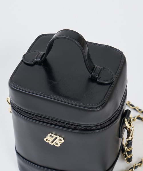 ROYAL PARTY(ロイヤルパーティー)の「スクエアヴァニティBAG(ショルダーバッグ・レディース・オフホワイト/ピンク/ブラック・FREE)」の13枚目の写真