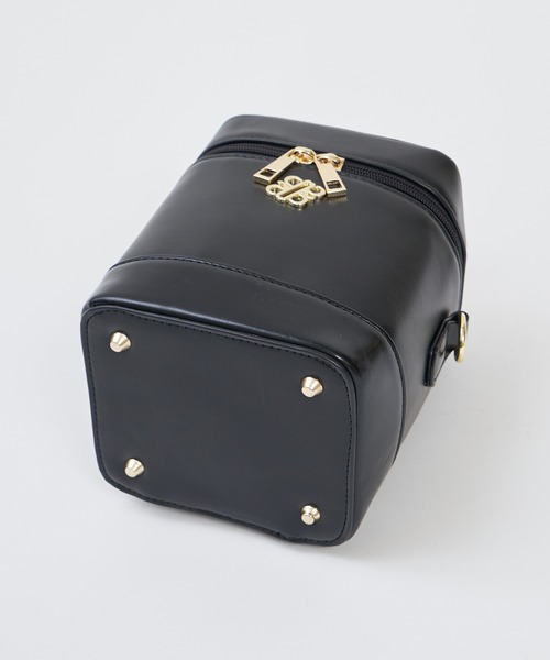 ROYAL PARTY(ロイヤルパーティー)の「スクエアヴァニティBAG(ショルダーバッグ・レディース・オフホワイト/ピンク/ブラック・FREE)」の12枚目の写真