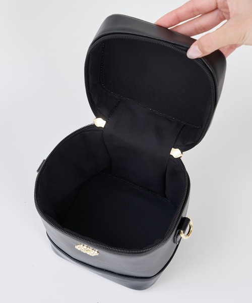 ROYAL PARTY(ロイヤルパーティー)の「スクエアヴァニティBAG(ショルダーバッグ・レディース・オフホワイト/ピンク/ブラック・FREE)」の10枚目の写真