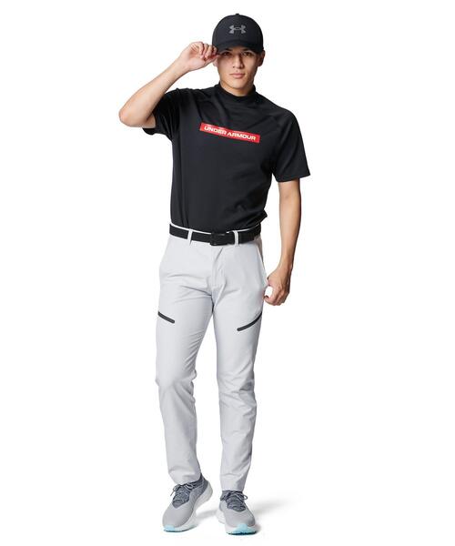 UNDER ARMOUR(アンダーアーマー)の「UAドライブ 3D テーパードパンツ(ゴルフ/メンズ)(その他パンツ・メンズ・グレー・M/2XL/XL/3XL/L)」の2枚目の写真
