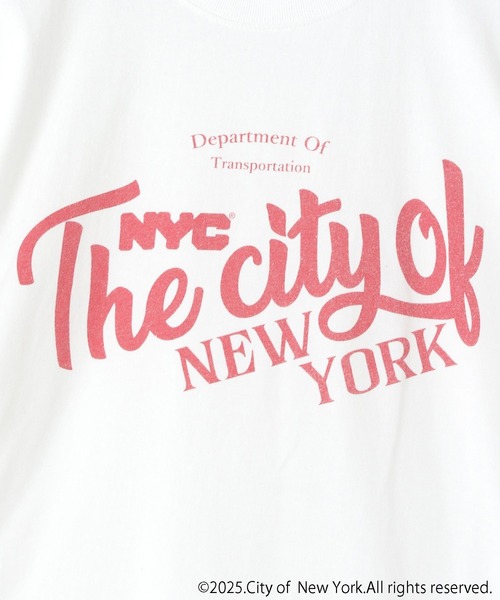 yuw（ユウ）の「ＮＹＣ　ｒｏｇｏ　ｔｅｅ　 251914（Tシャツ/カットソー・レディース・ホワイト/グリーン・FREE）」の11枚目の写真
