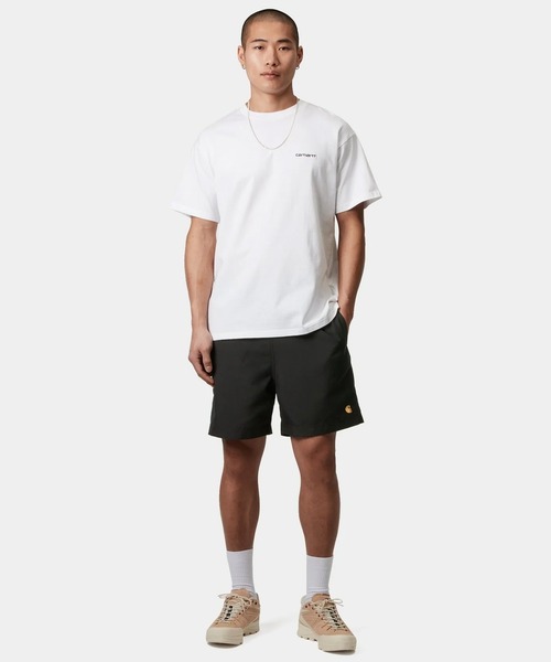 Carhartt WIP(カーハートダブリューアイピー)の「Carhartt WIP/カーハート ダブリューアイピー 水着 海パン トランクス サーフパンツ 水陸両用 CHASE SWIM TRUNKS I035062(その他パンツ・メンズ・バイオレット/ブラック/グリーン/オレンジ・M/L)」の5枚目の写真