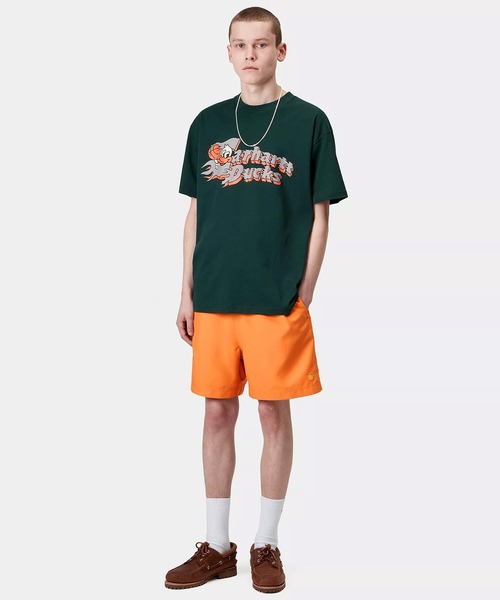 Carhartt WIP(カーハートダブリューアイピー)の「Carhartt WIP/カーハート ダブリューアイピー 水着 海パン トランクス サーフパンツ 水陸両用 CHASE SWIM TRUNKS I035062(その他パンツ・メンズ・バイオレット/ブラック/グリーン/オレンジ・M/L)」の20枚目の写真