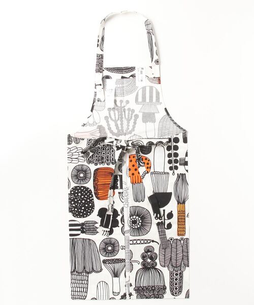 marimekko(マリメッコ)の「Puutarhurin Parhaat / apron(エプロン・レディース・ブラック・FREE)」の7枚目の写真