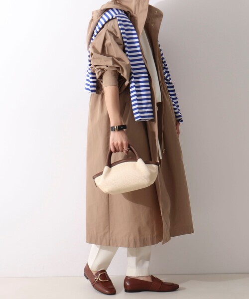 NOLLEY’S（ノーリーズ）の「【LORISTELLA/ロリステッラ】雑材コンビミニバッグmade in italy（バックパック/リュック・レディース・ブラウン/ブラック・FREE）」の7枚目の写真