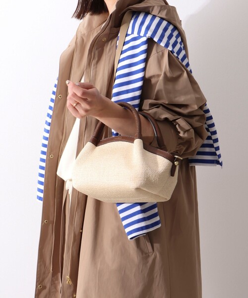 NOLLEY’S（ノーリーズ）の「【LORISTELLA/ロリステッラ】雑材コンビミニバッグmade in italy（バックパック/リュック・レディース・ブラウン/ブラック・FREE）」の10枚目の写真