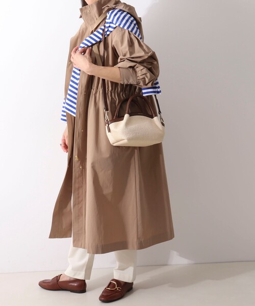 NOLLEY’S（ノーリーズ）の「【LORISTELLA/ロリステッラ】雑材コンビミニバッグmade in italy（バックパック/リュック・レディース・ブラウン/ブラック・FREE）」の12枚目の写真