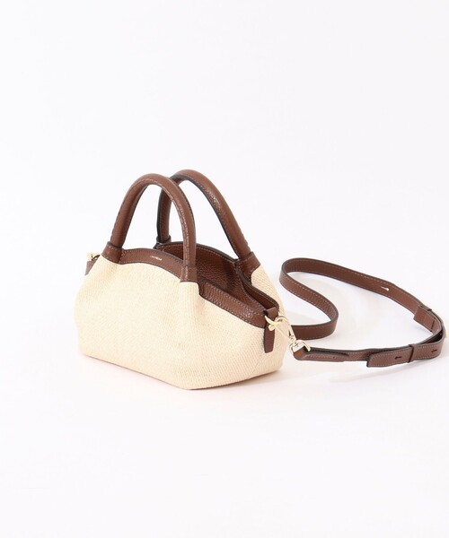 NOLLEY’S（ノーリーズ）の「【LORISTELLA/ロリステッラ】雑材コンビミニバッグmade in italy（バックパック/リュック・レディース・ブラウン/ブラック・FREE）」の19枚目の写真