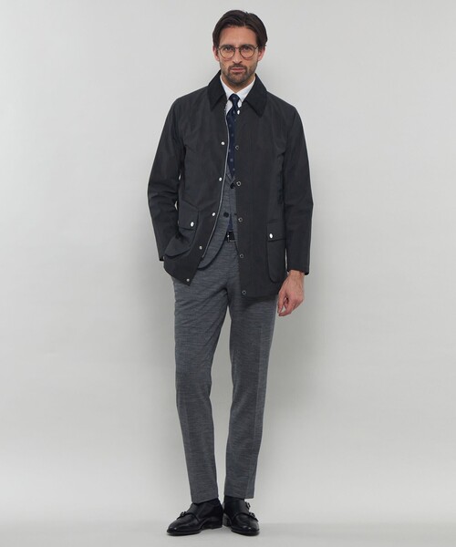 MACKINTOSH LONDON（マッキントッシュ ロンドン）の「【LINGFIELD】3レイヤーナイロンフィールドジャケット（ブルゾン・メンズ・ブラック/グリーン系その他・38/40/42）」の3枚目の写真