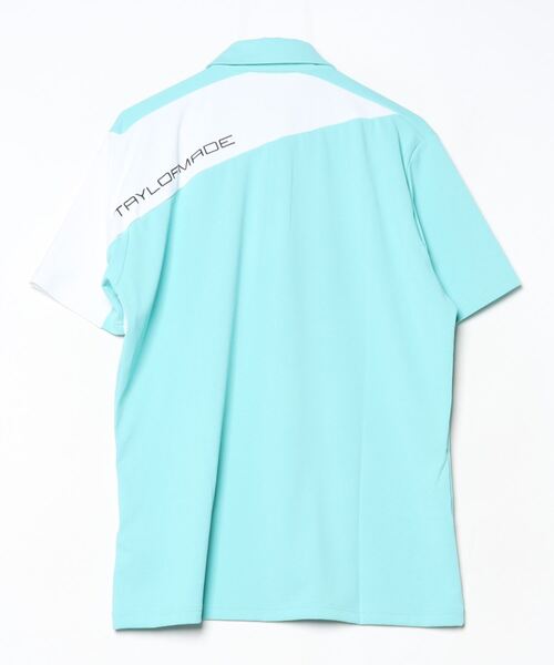 TaylorMade（テーラーメイド）の「テーラーメイド  ダイアゴナルブロックS/Sポロ（ポロシャツ・メンズ・エメラルド/ブラック・M/L/LL/3L）」の3枚目の写真