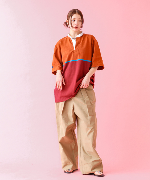 Barbarian(バーバリアン)の「【BARBARIAN / バーバリアン】 XSE-10 11 Light Weight Henley Collar SS/ヘンリーネック/半袖/ライン/ユニセックス【WEB限定】(Tシャツ/カットソー・メンズ・その他1/その他2・S/XL/M/L)」の19枚目の写真
