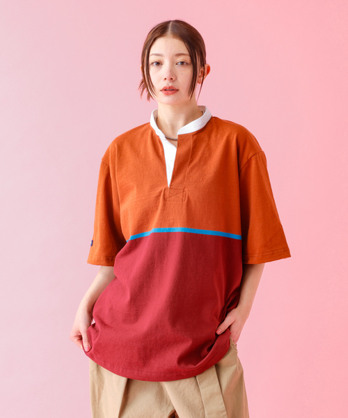 Barbarian(バーバリアン)の「【BARBARIAN / バーバリアン】 XSE-10 11 Light Weight Henley Collar SS/ヘンリーネック/半袖/ライン/ユニセックス【WEB限定】(Tシャツ/カットソー・メンズ・その他1/その他2・S/XL/M/L)」の17枚目の写真