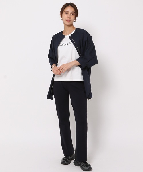 HEREIAM（ヘレイアム）の「【HEREIAM】2WAYドルマンブラウス（シャツ/ブラウス・レディース・ネイビー/ホワイト/ライトブルー・FREE）」の15枚目の写真