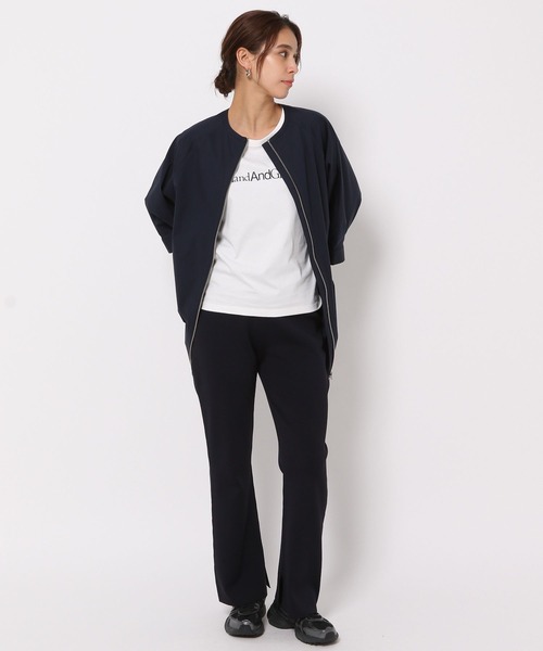 HEREIAM（ヘレイアム）の「【HEREIAM】2WAYドルマンブラウス（シャツ/ブラウス・レディース・ネイビー/ホワイト/ライトブルー・FREE）」の17枚目の写真