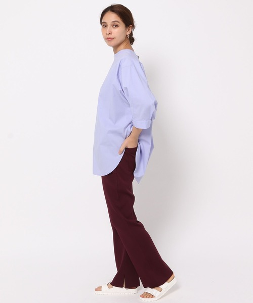 HEREIAM（ヘレイアム）の「【HEREIAM】2WAYドルマンブラウス（シャツ/ブラウス・レディース・ネイビー/ホワイト/ライトブルー・FREE）」の14枚目の写真