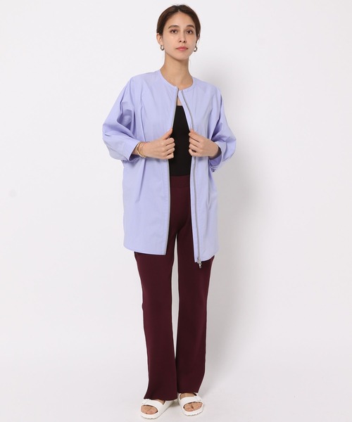 HEREIAM（ヘレイアム）の「【HEREIAM】2WAYドルマンブラウス（シャツ/ブラウス・レディース・ネイビー/ホワイト/ライトブルー・FREE）」の5枚目の写真