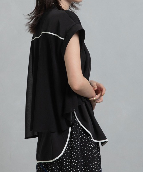 MARECHAL TERRE（マルシャルテル）の「パイピングブラウス（シャツ 