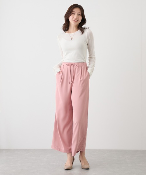 Jayro（ジャイロ）の「ワイドパンツ（その他パンツ・レディース・ブラック/ブルー系その他2/ブルー系その他4/ベージュ/ピンク・FREE）」の18枚目の写真