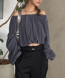 JEANASIS | 2WAYバルーンブラウス/328075(シャツ/ブラウス)