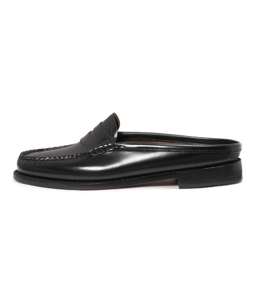 G.H.BASS（ジーエイチバス）の「【G.H.BASS】WEEJUN WMN SLIDE BA41000 スリッポン ミュール（スリッポン・レディース・ブラック・6/7/7h/6h/5h）」の4枚目の写真