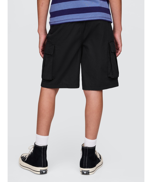 GAP（ギャップ）の「7.5インチ リップストップ イージーカーゴショートパンツ (キッズ)（その他パンツ・キッズ・ベージュ/グリーン/ブラック/カーキ・140cm/150cm/120cm/160cm/110cm/130cm）」の10枚目の写真