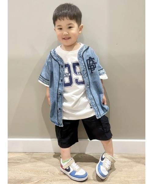 GAP（ギャップ）の「7.5インチ リップストップ イージーカーゴショートパンツ (キッズ)（その他パンツ・キッズ・ベージュ/グリーン/ブラック/カーキ・140cm/150cm/120cm/160cm/110cm/130cm）」の8枚目の写真