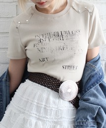 SpRay | かすれロゴちびTシャツ(Tシャツ/カットソー)