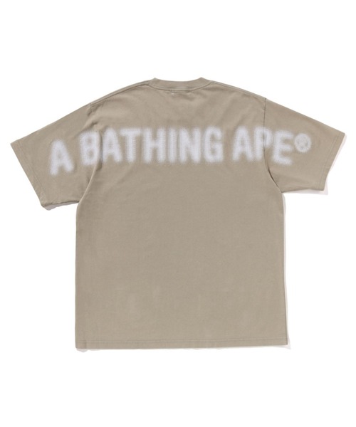 ape tシャツ A BATHING APE Men's WATER PRINT APE HEAD RELAXED FIT TEE