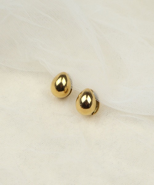 CEMONEMO（セモネモ）の「【金属アレルギー対応】 ワンタッチ ドロップ ピアス / サージカルステンレス316L（ピアス（両耳用）・レディース・ゴールド/シルバー・FREE）」の16枚目の写真