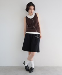 裏毛スウェットハーフパンツ