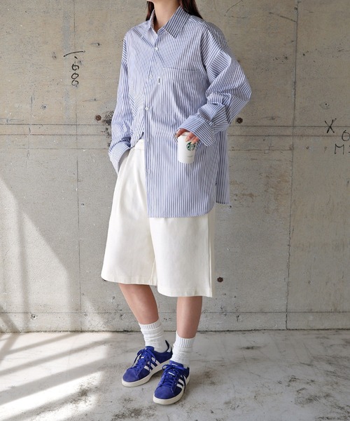 ANME(アンメ)の「裏毛スウェットハーフパンツ(スウェットパンツ・レディース・オートミール/ブラック/オフホワイト・M/L/XL/XXL)」の17枚目の写真