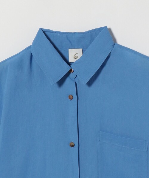 新品 ＜6(ROKU)＞スケ ショートスリーブ シャツ cobalt - メルカリ