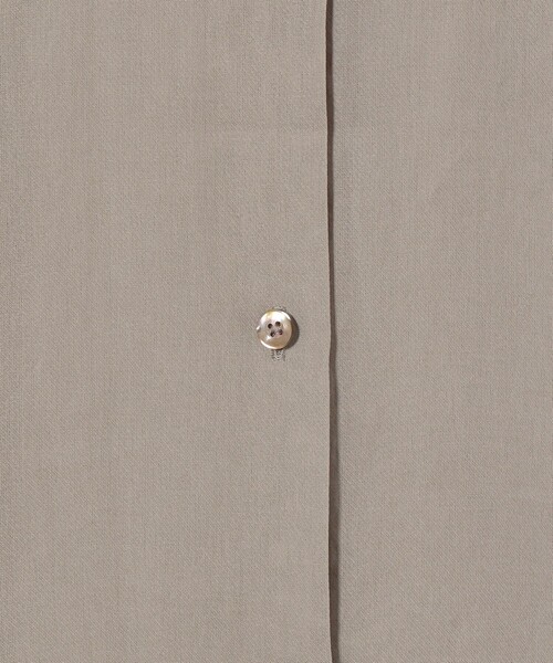 6（ロク）の「＜6(ROKU)＞スケ ショートスリーブ シャツ（シャツ/ブラウス・レディース・コバルトブルー/グレー・FREE）」の3枚目の写真