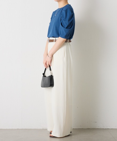 GALLARDA GALANTE - 新品 GALLARDAGALANTE ワッフルパフスリーブカットソー 1枚で着映え】パフスリーブカットソー | COLLAGE