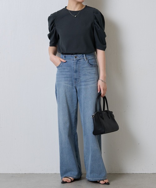 GALLARDA GALANTE - 新品 GALLARDAGALANTE ワッフルパフスリーブカットソー セール】パフスリーブカットソー（Tシャツ/カットソー