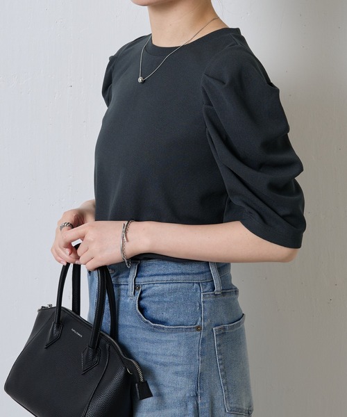 GALLARDA GALANTE - 新品 GALLARDAGALANTE ワッフルパフスリーブカットソー セール】パフスリーブカットソー（Tシャツ/カットソー