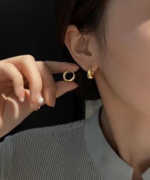 金属アレルギー対応 サージカルステンレス ニッケルフリー ピアス K18GP