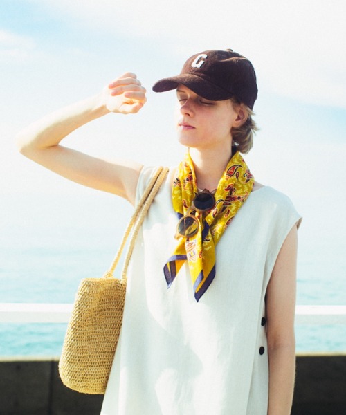 human woman（ヒューマンウーマン）の「◆【WEB・一部店舗限定】リネンボートネックロングワンピース（ワンピース・レディース・ホワイト系その他/ピンク・MEDIUM）」の3枚目の写真