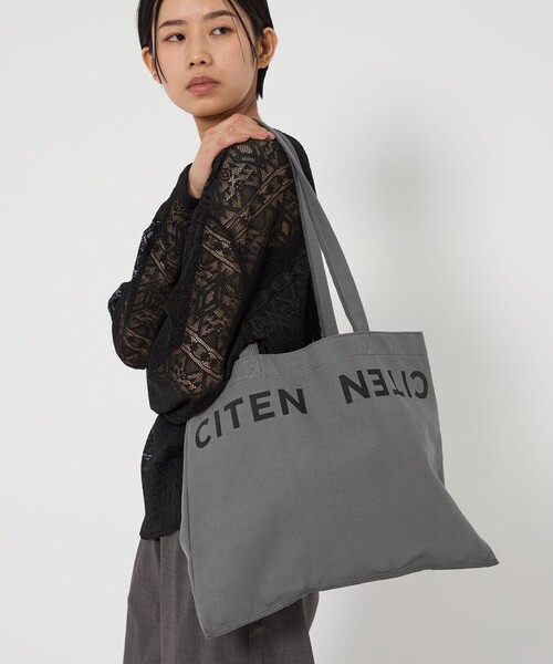 CITEN＞CITENロゴプリントトート（トートバッグ）｜CITEN