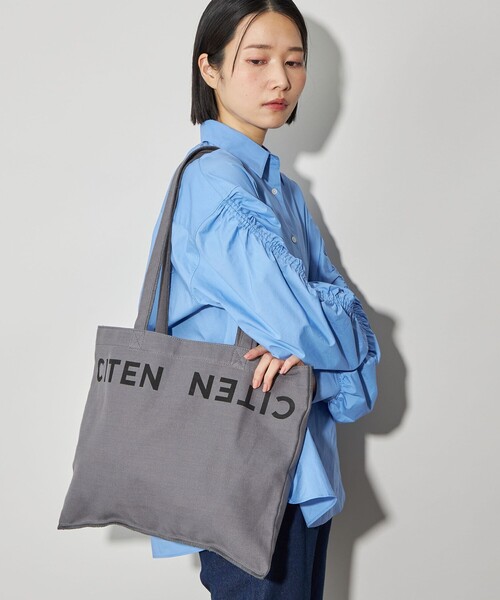 ANME トートバッグ 「新色追加」ANMEロゴプリントA4トートバッグ