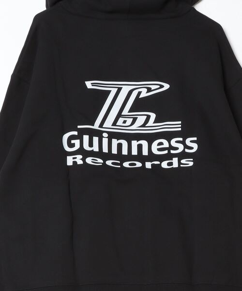 YEN TOWN MARKET(イェンタウンマーケット)の「【Nujabes】ヌジャベス Guinness Recs. フーディー(パーカー・メンズ・ブラック/ホワイト/サンドベージュ/ヘザーグレー・FREE)」の6枚目の写真